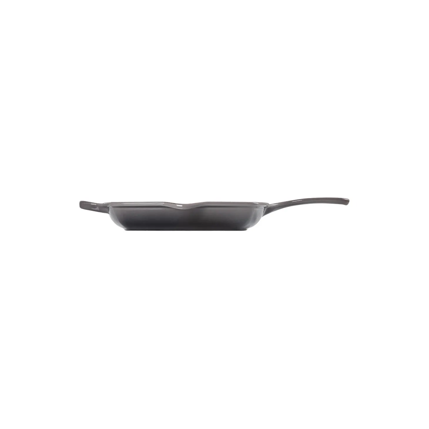 Signature støpejern kvadratisk grillpanne 26 cm, flint