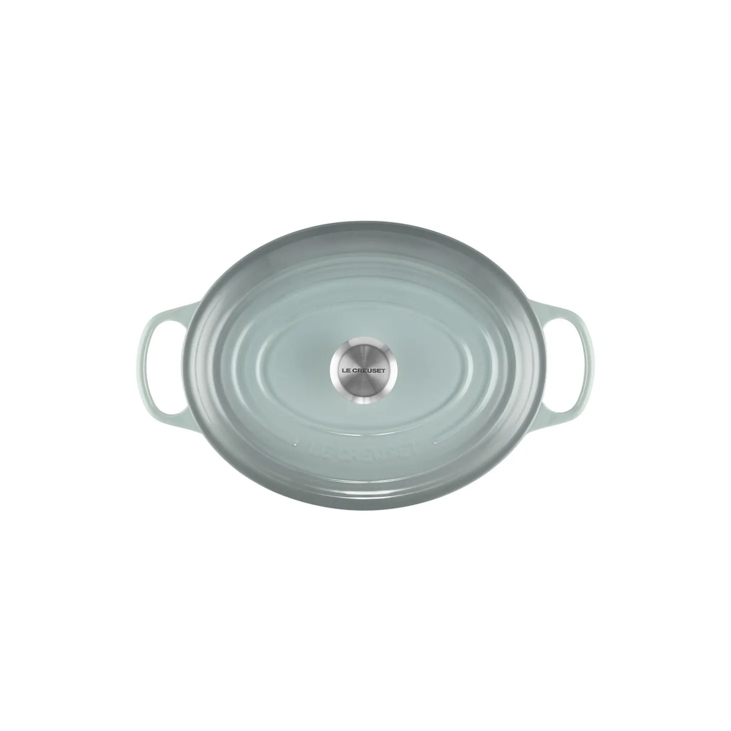 Signature støpejern oval gryte Ø 31 cm, sea salt