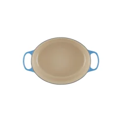 Signature støpejern oval gryte Ø 31 cm, azure