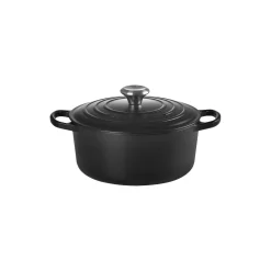 Signature støpejern rund gryte Ø 24 cm, matte black