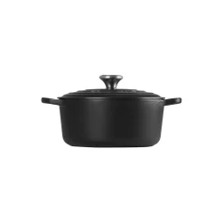 Signature støpejern rund gryte Ø 24 cm, matte black