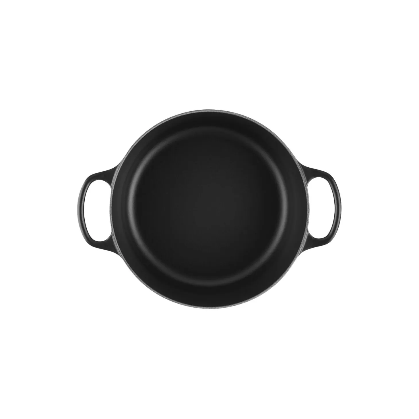 Signature støpejern rund gryte Ø 24 cm, matte black