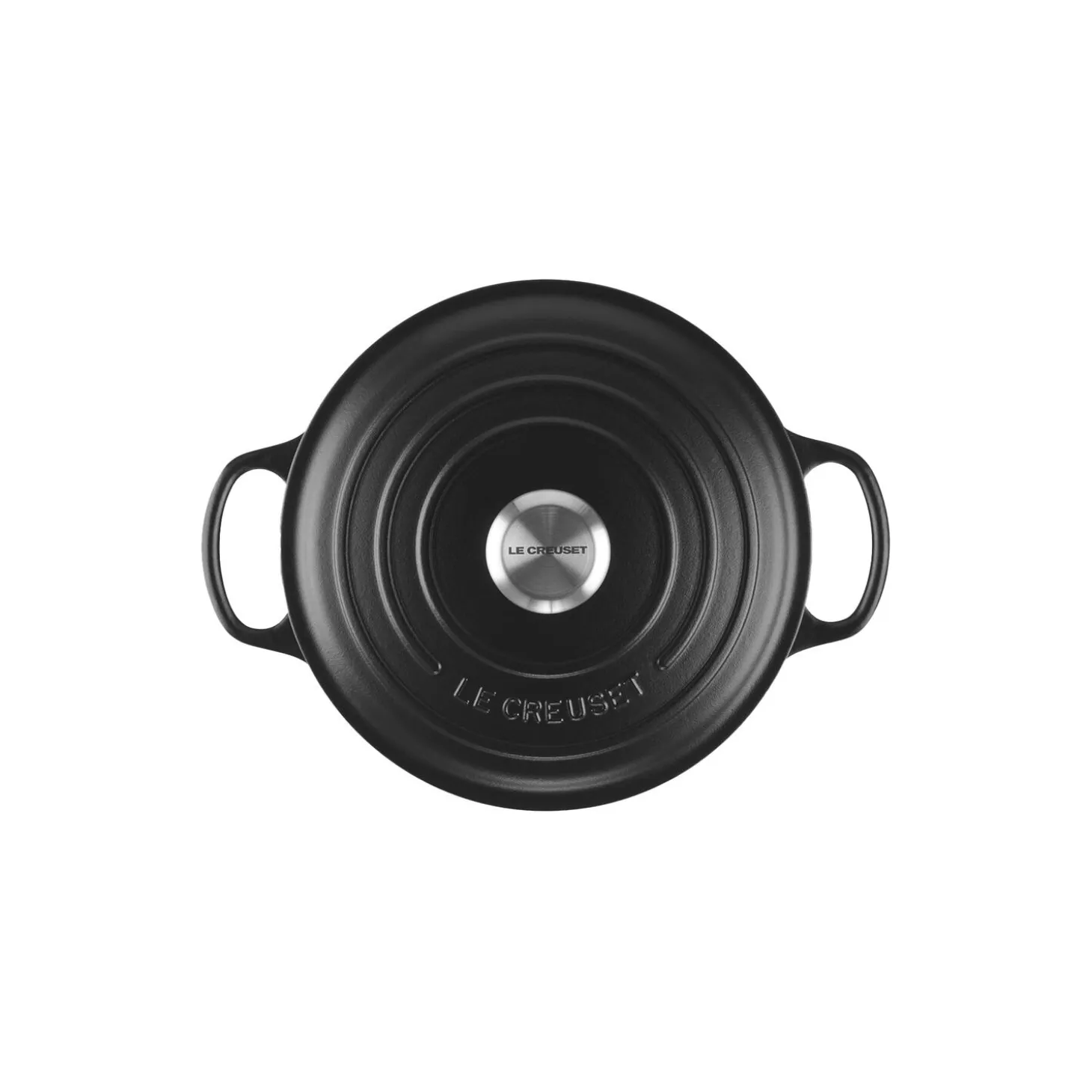 Signature støpejern rund gryte Ø 24 cm, matte black