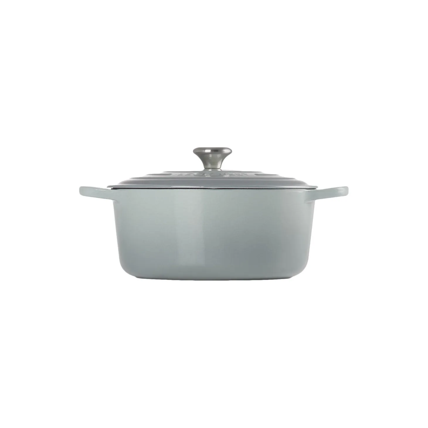 Signature støpejern rund gryte Ø 28 cm, sea salt