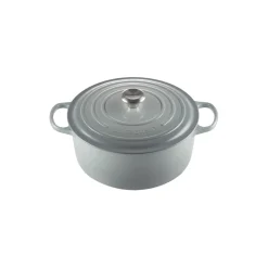 Signature støpejern rund gryte Ø 28 cm, sea salt