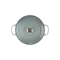 Signature støpejern rund gryte Ø 28 cm, sea salt