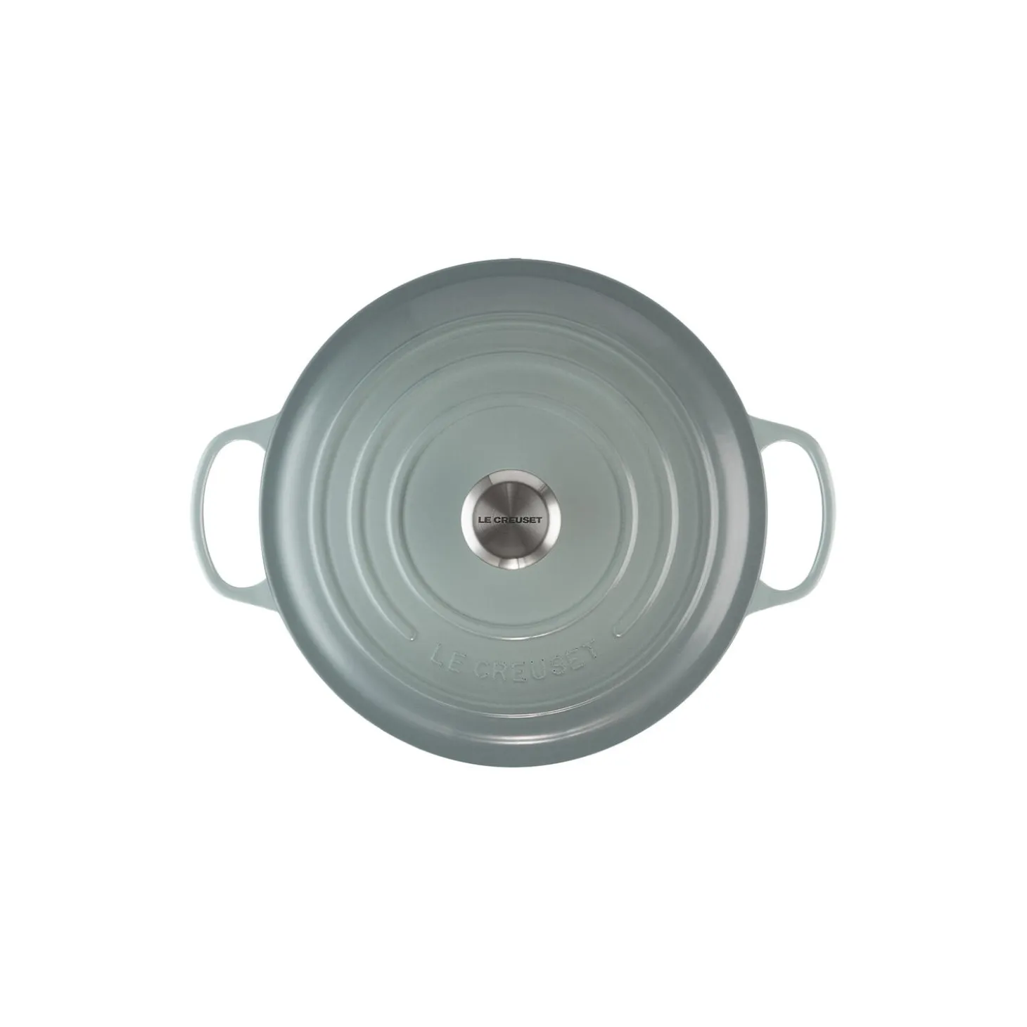 Signature støpejern rund gryte Ø 28 cm, sea salt