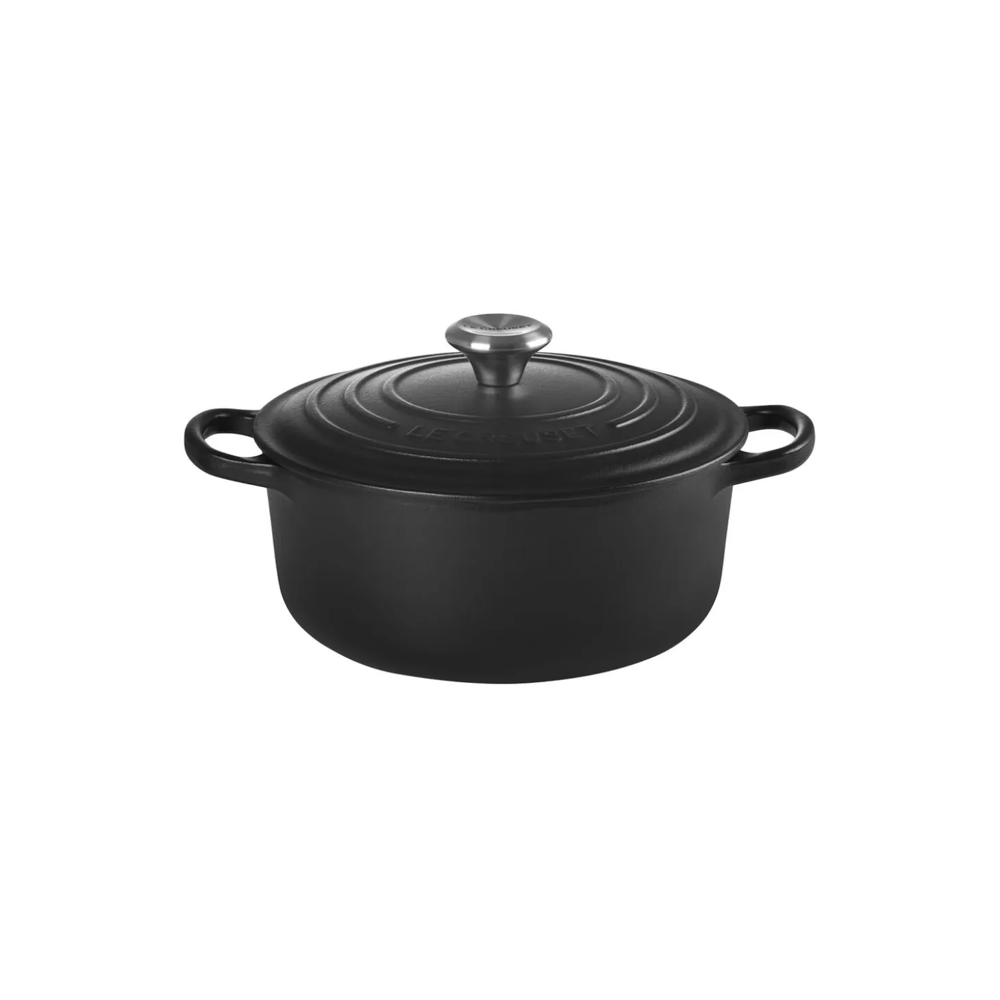 Signature støpejern rund gryte Ø 20 cm, matte black