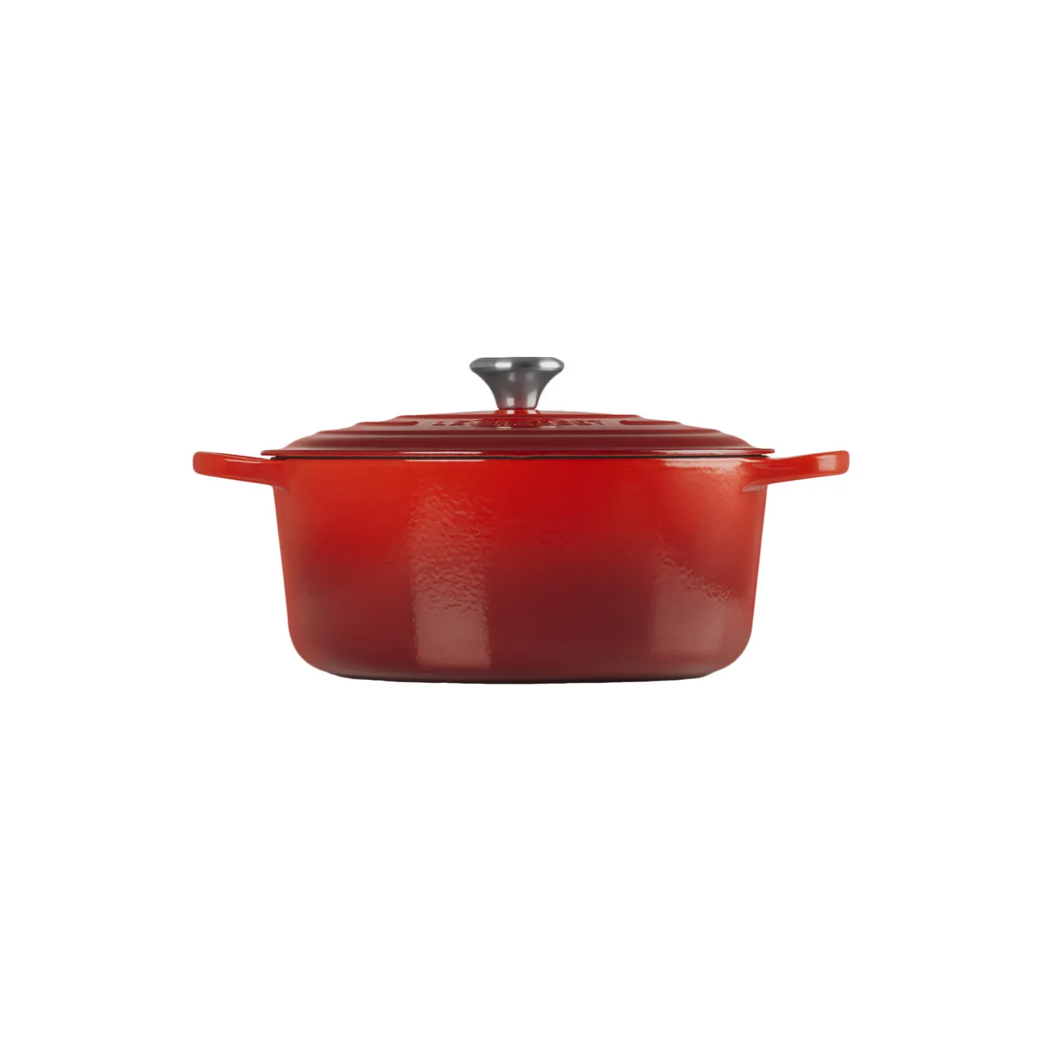 Signature støpejern rund gryte Ø 28 cm, cerise