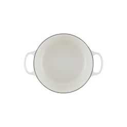 Signature støpejern rund gryte Ø 20 cm, white