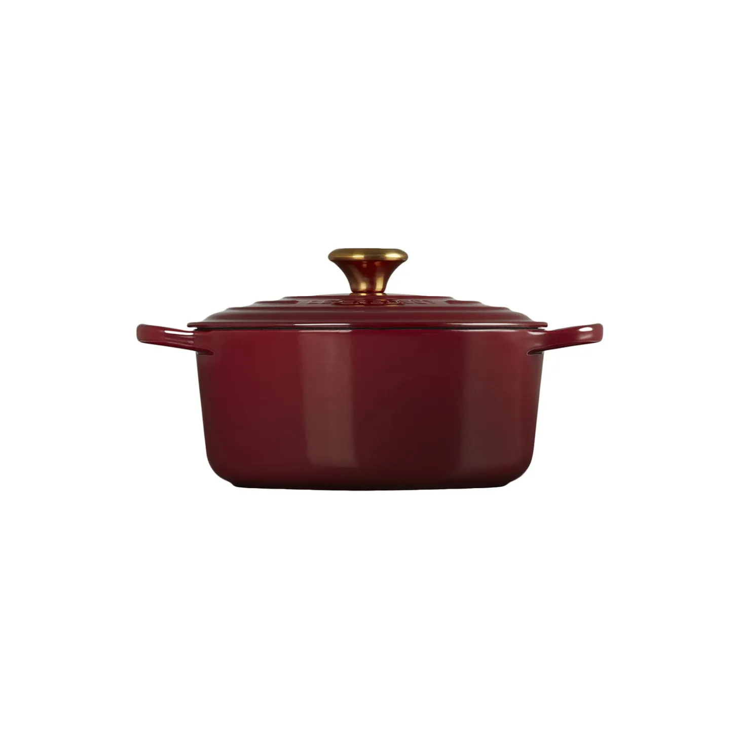 Signature støpejern rund gryte Ø 24 cm, garnet