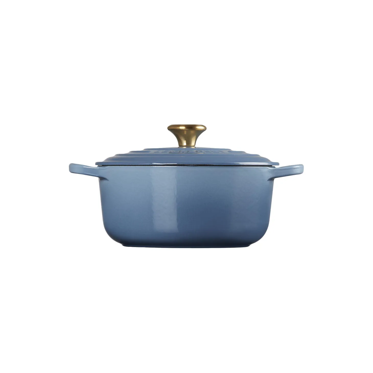 Signature støpejern rund gryte Ø 20 cm, chambray