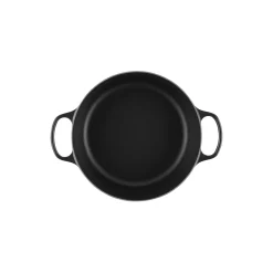 Signature støpejern rund gryte Ø 28 cm, matte black