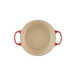 Signature støpejern rund gryte Ø 26 cm, cerise