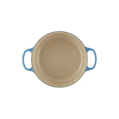 Signature støpejern rund gryte Ø 24 cm, azure blue