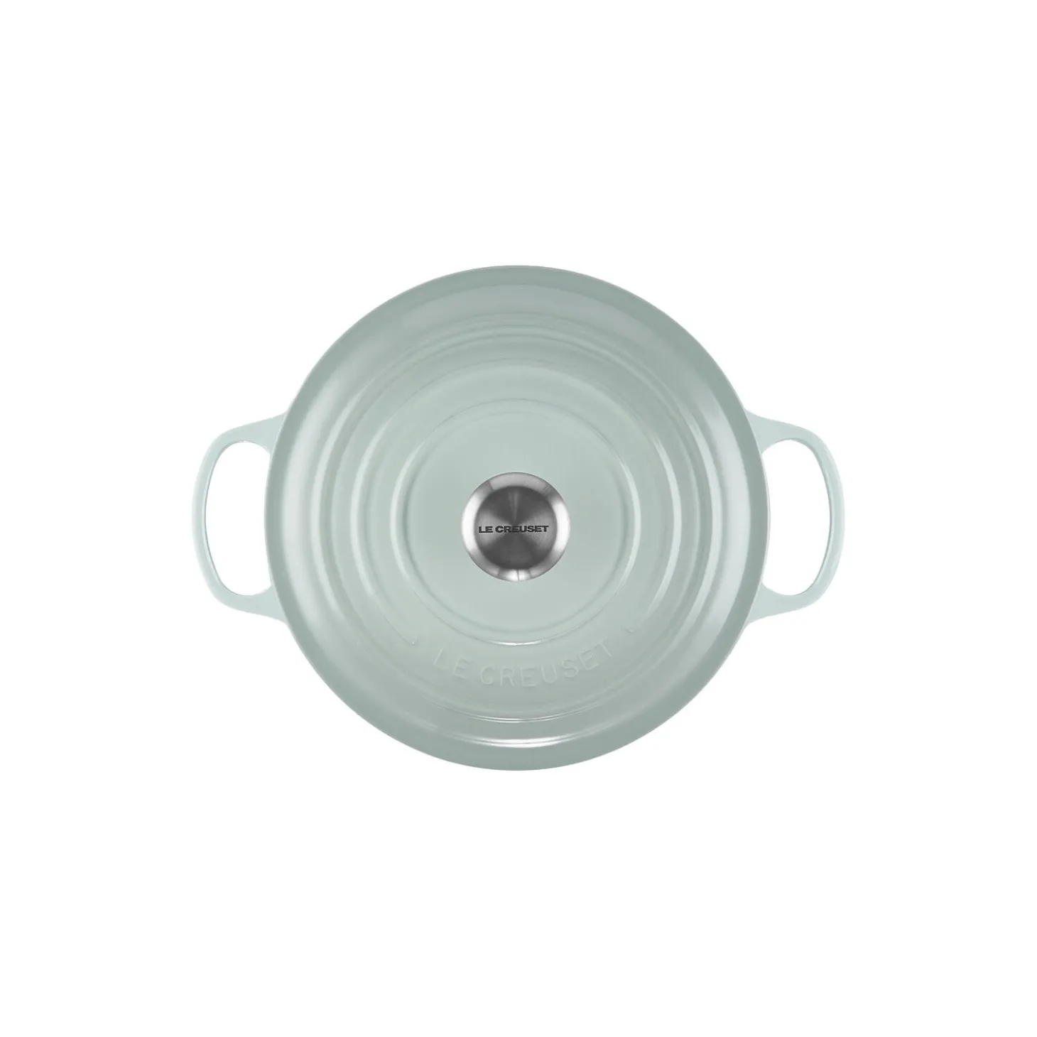 Signature støpejern rund gryte Ø 26 cm, sea salt