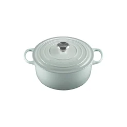 Signature støpejern rund gryte Ø 26 cm, sea salt