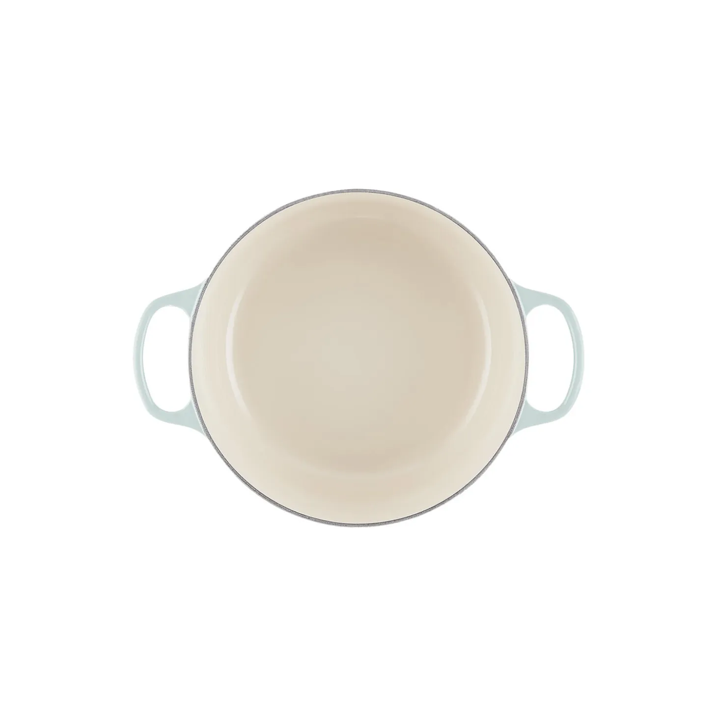 Signature støpejern rund gryte Ø 26 cm, sea salt