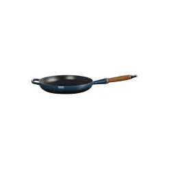Signature støpejern stekepanne med trehåndtak Ø 28 cm, nuit