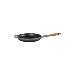 SIgnature støpejern stekepanne med trehåndtak Ø 28 cm, flint