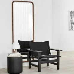 Silhouette speil 70x180 cm, oljet valnøtt