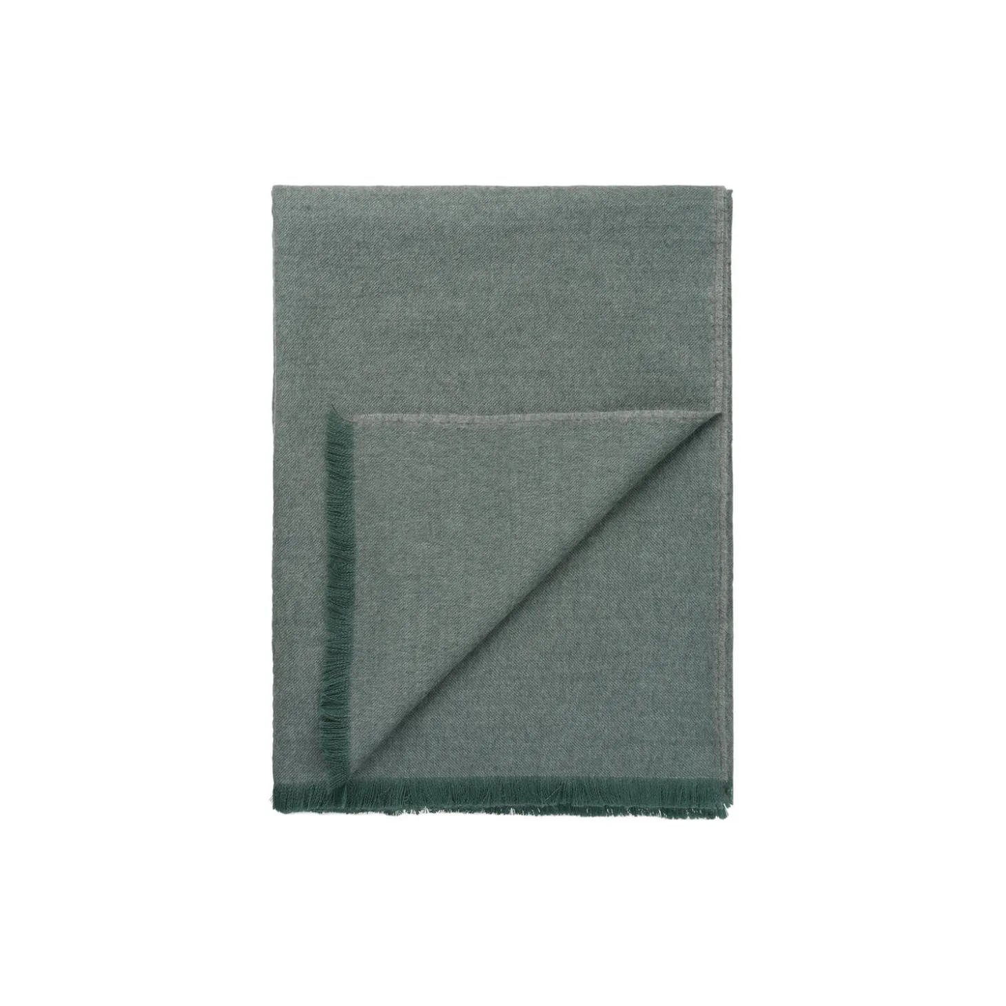 Skyfall pledd, green