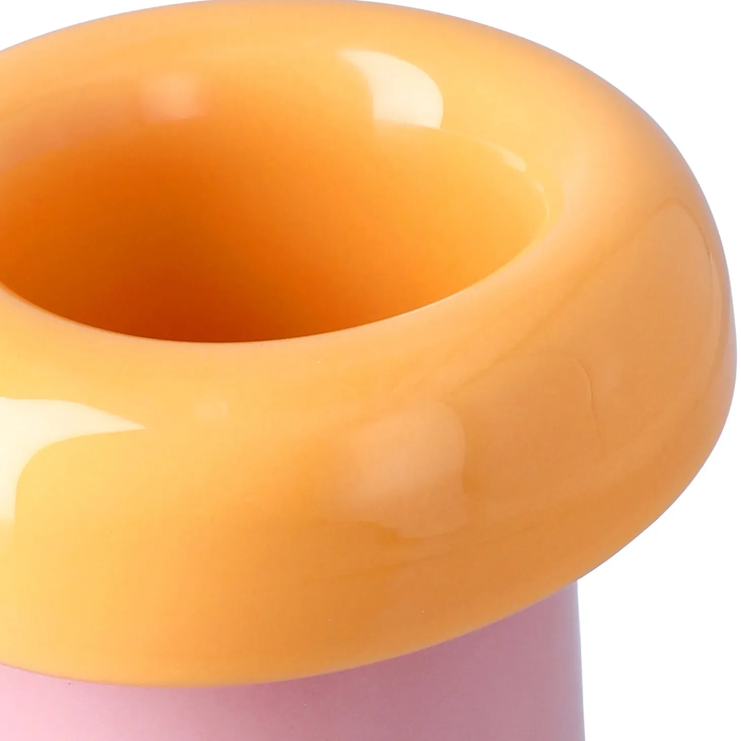Soma Vase, pink/orange