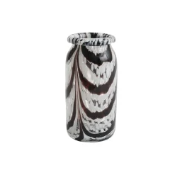 Splash vase roll neck, kaffe/hvit