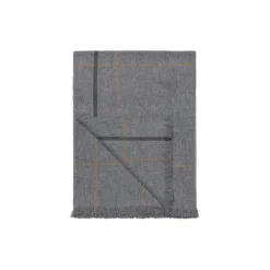 Square pledd, light grey