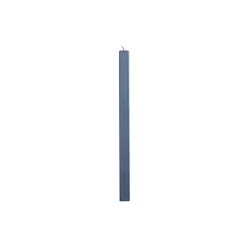 Square stearinlys, midnight blue