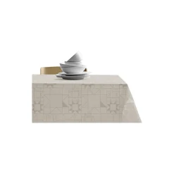 Star Damask duk, beige