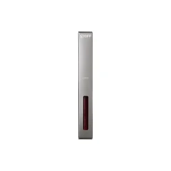 Stoff Nagel kronelys, bordeaux rød