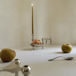 Stoff Nagel skål, krom