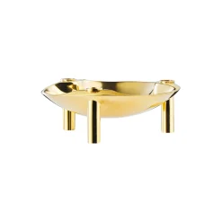 Stoff Nagel skål, messing