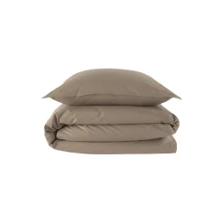 Stone Washed sengetøy, taupe