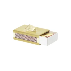 Stonefyrstikkeske cover, brass