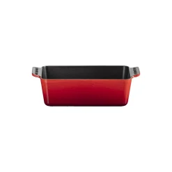 Støpejern brødform 23 cm, cerise