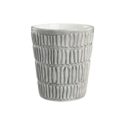 Stripes kopp 30 cl, grey