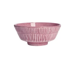 Stripes skål 15 cm, pink