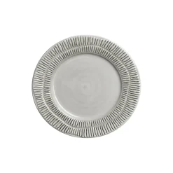 Stripes tallerken 20 cm, grey
