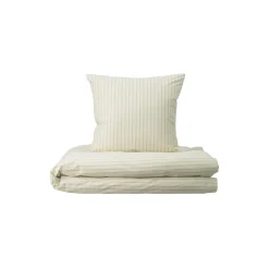 SUPIMA PINSTRIPE dynetrekk, archive linen