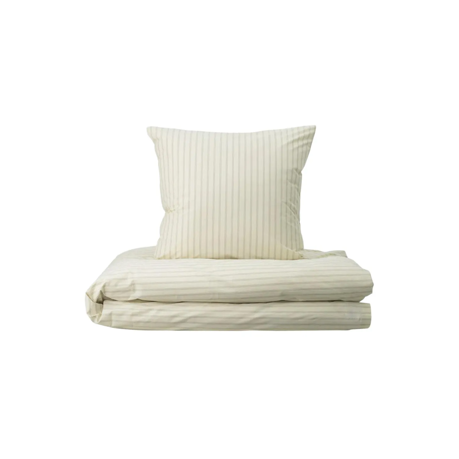 SUPIMA PINSTRIPE dynetrekk, archive linen