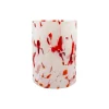 Swirl Celebration Illums Bolighus Wedding - Bryllupsvase/stormlykt 2026. H: 19 cm, rød/hvit