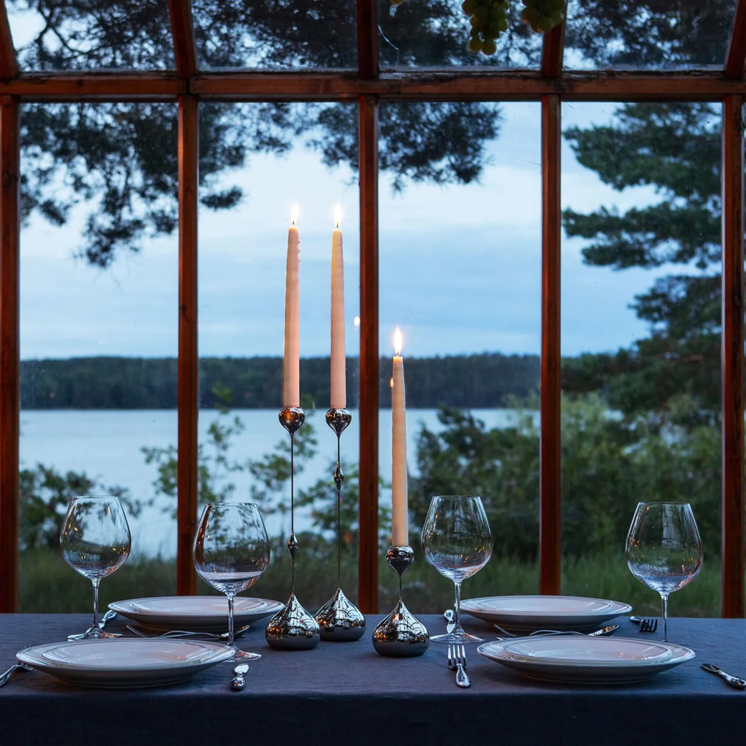 Tender lysestake liten