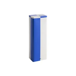 Tinbeholder, blue/off-white
