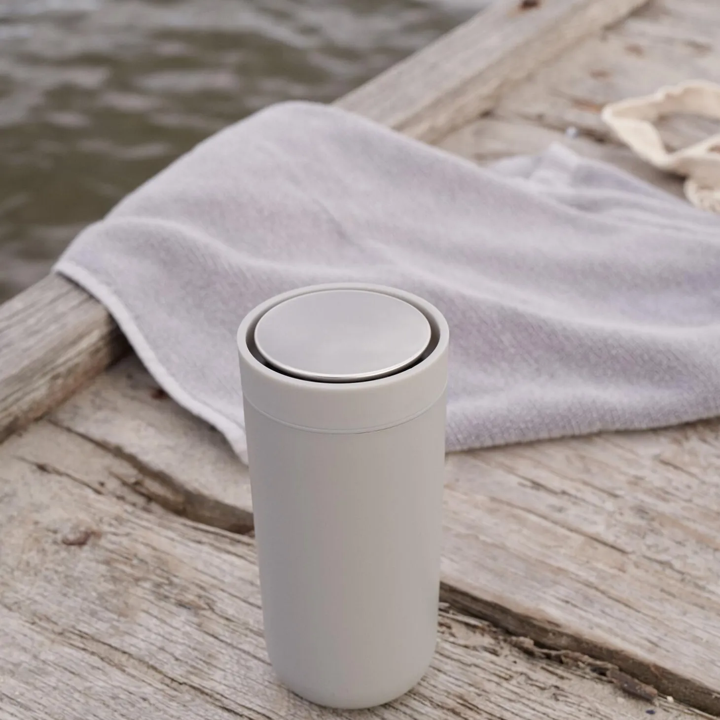 To Go Click termokopp 0,4 L, soft light grey