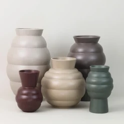 Tortus Archie vase No 4, dark grey