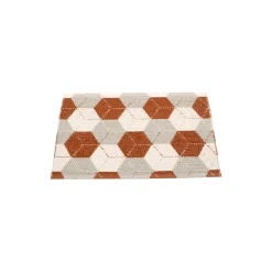 Trip gulvløper, rust/linen/vanilla