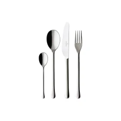 Udine bestikksett 24 deler, sølv/platin