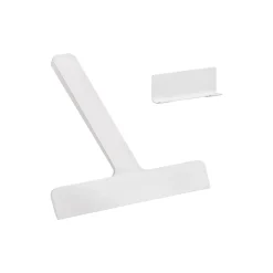 Ume skraper m. holder, white